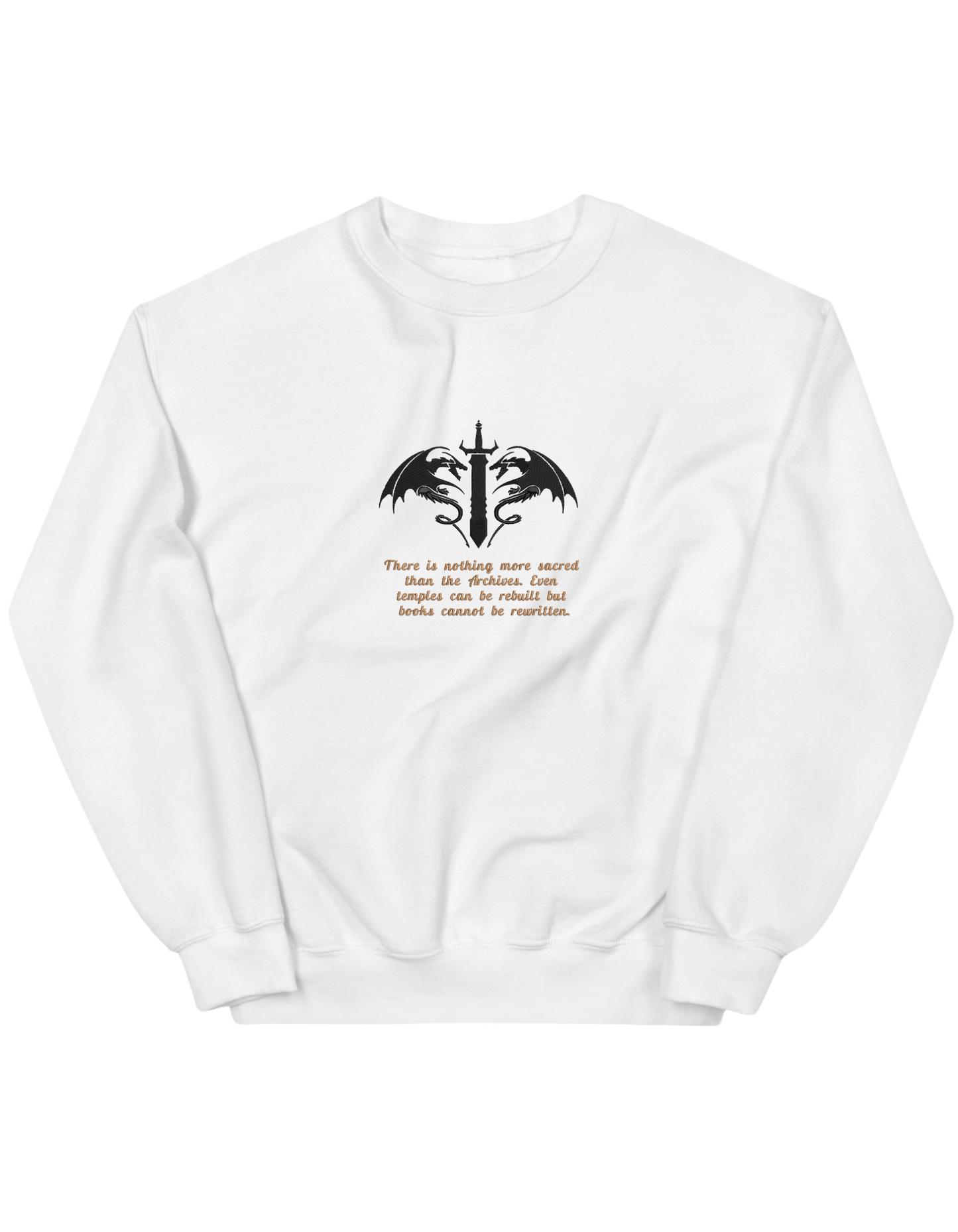 Archives sweatshirt Fourth Wing - Thread Muse