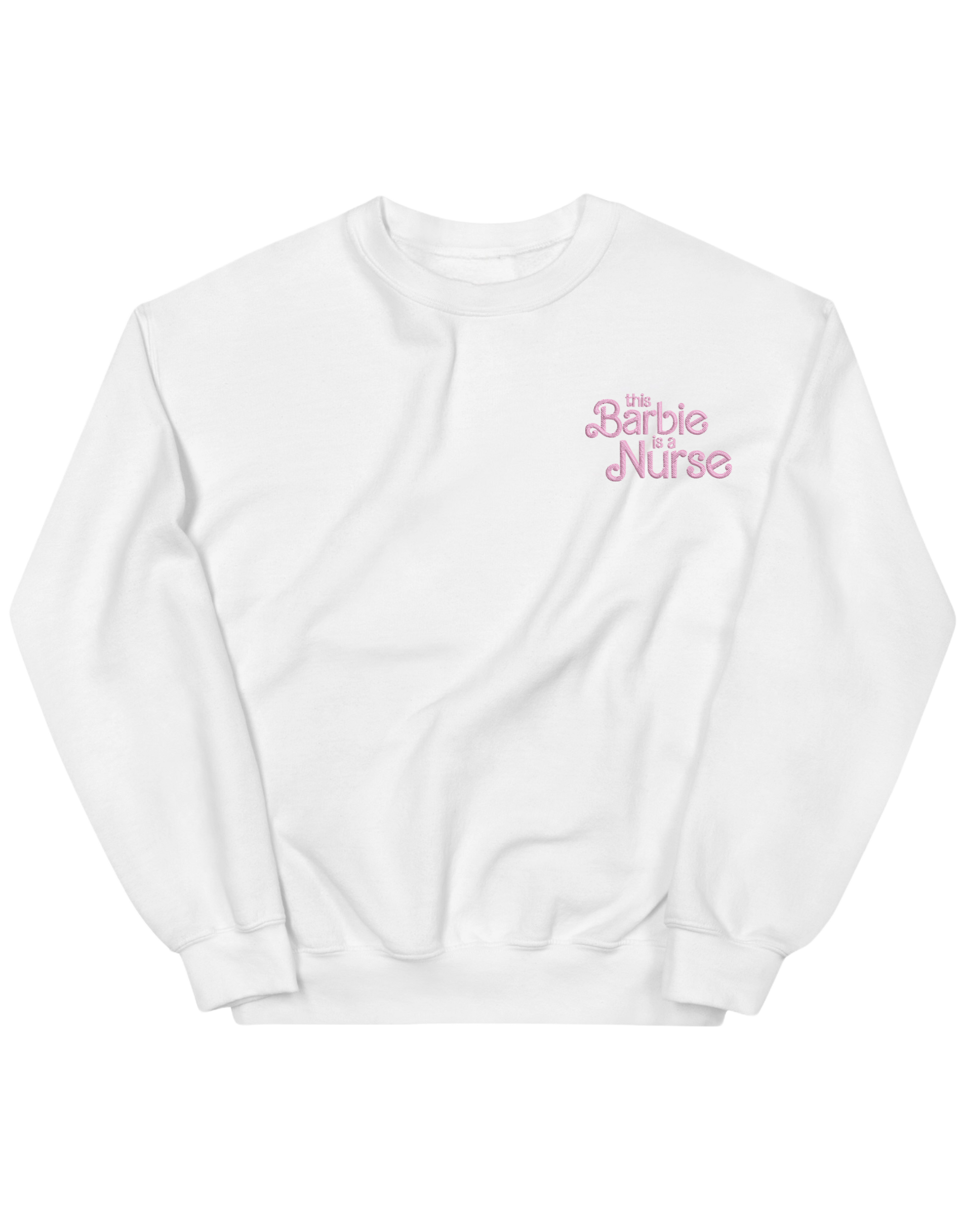 Nurse barbie sweatshirt - Thread Muse