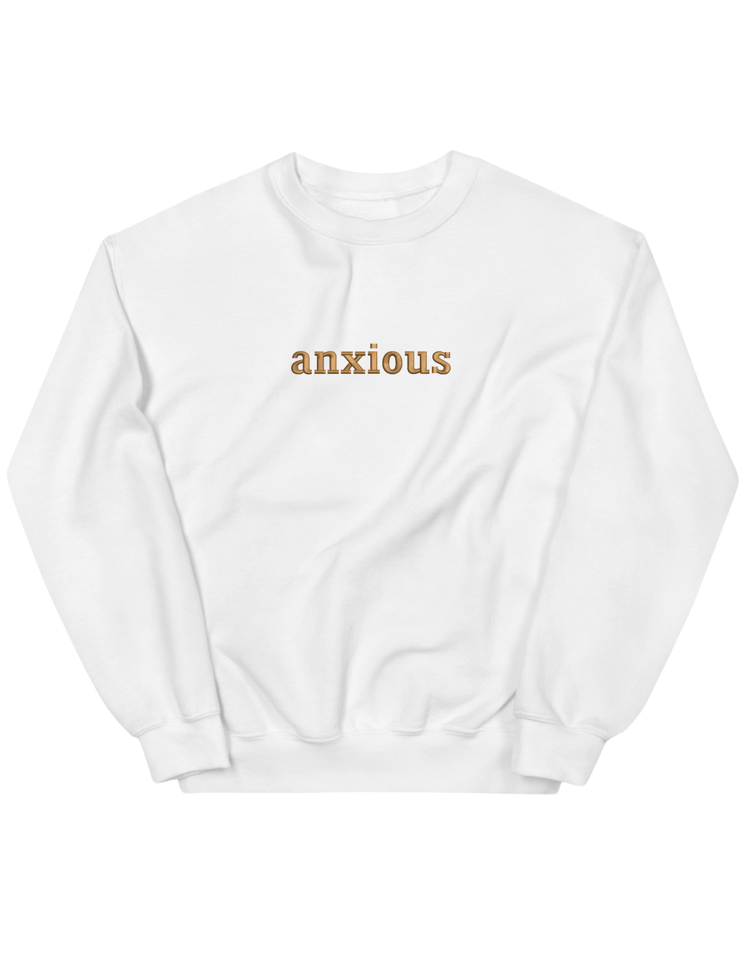 Anxious sweatshirt mesaje - Thread Muse