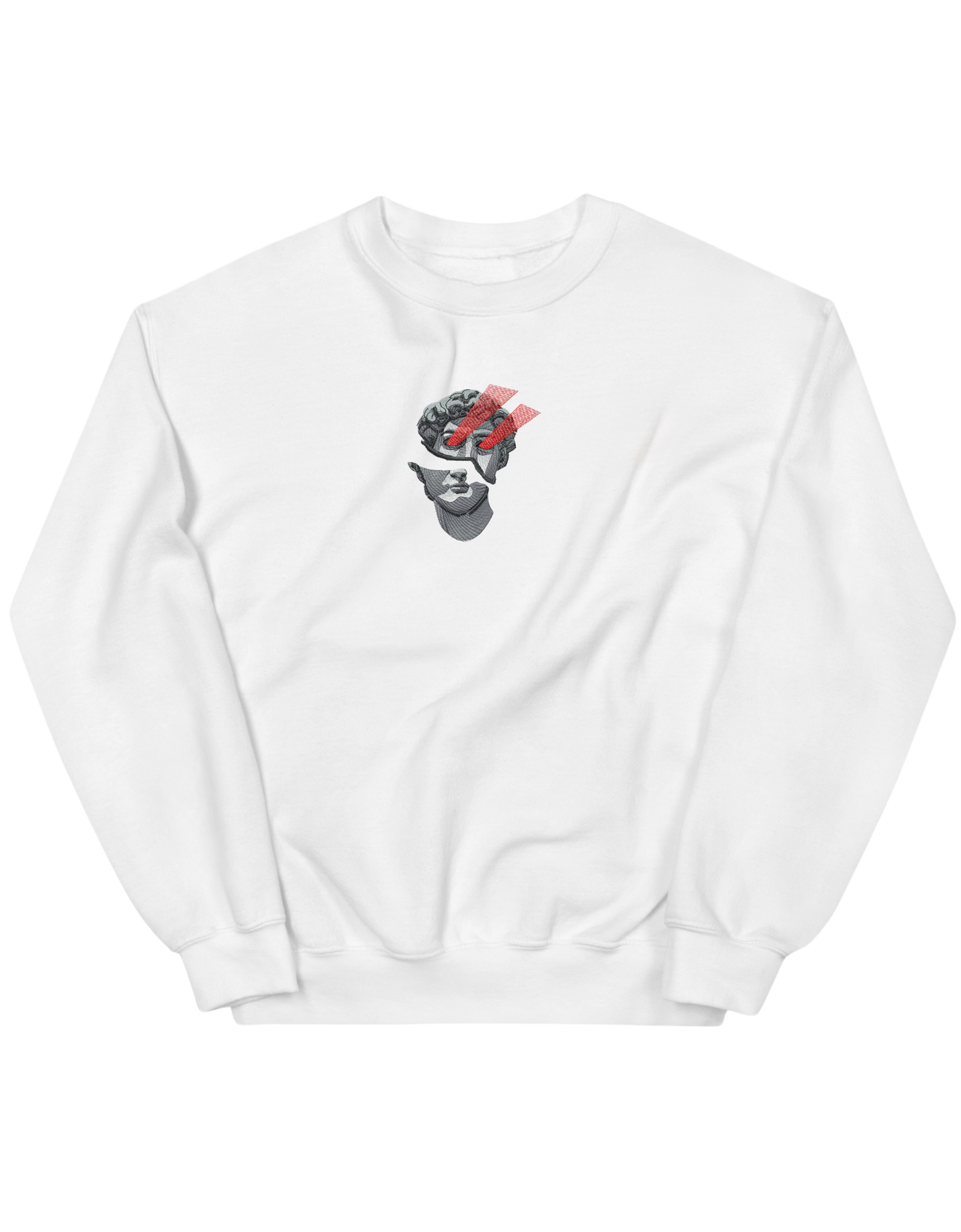 David laser eyes sweatshirt Sculpturi