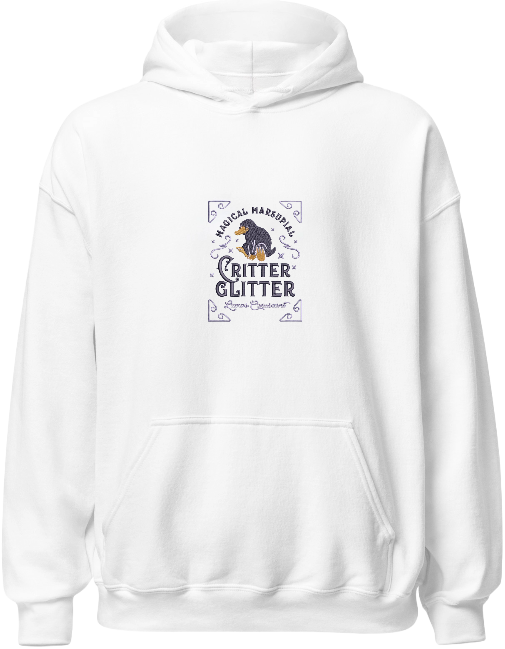Glitter hoodie Harry Potter - Thread Muse