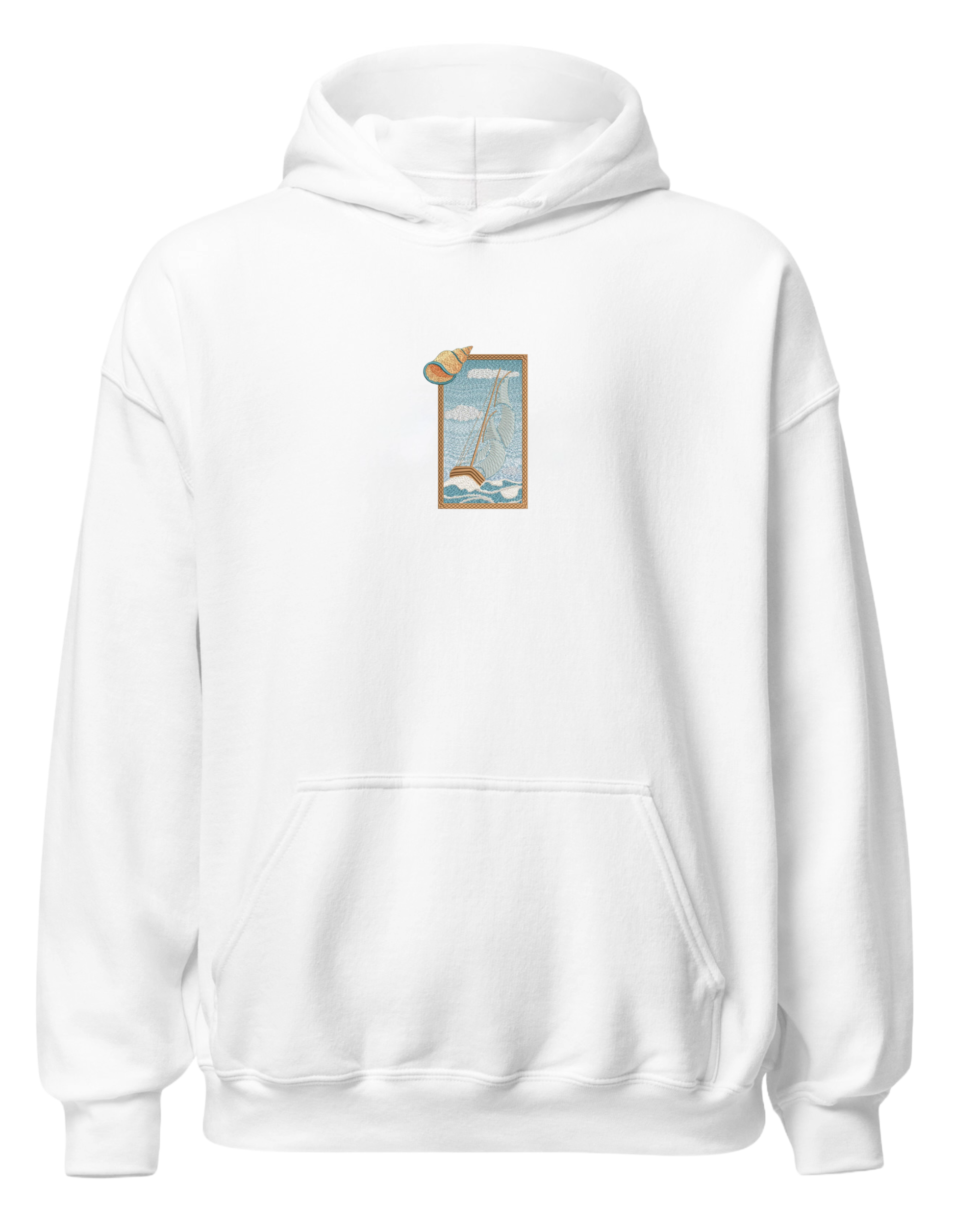 Sailing boat hoodie Picturi - Thread Muse
