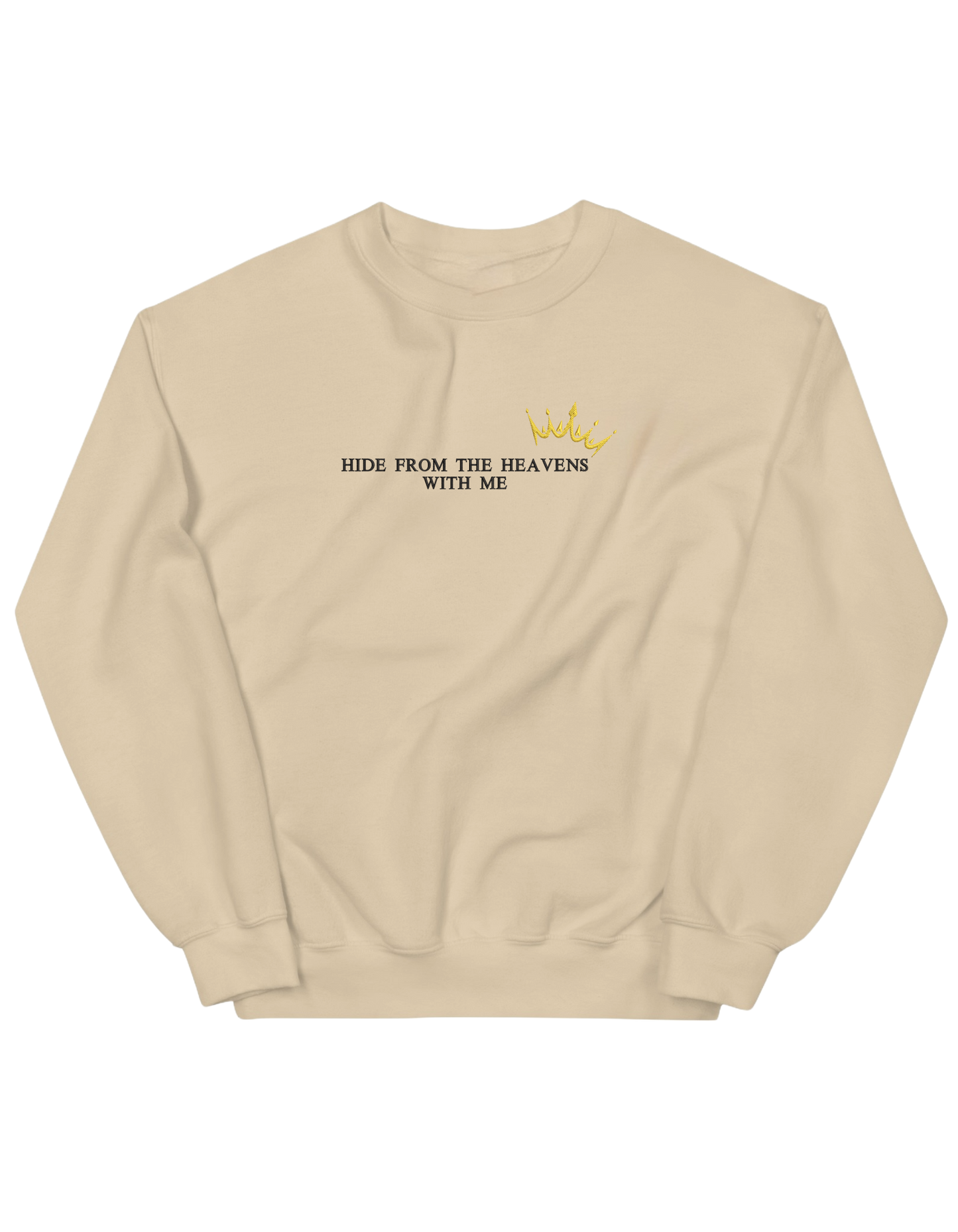 Hide from the heavens sweatshirt Bridgerton