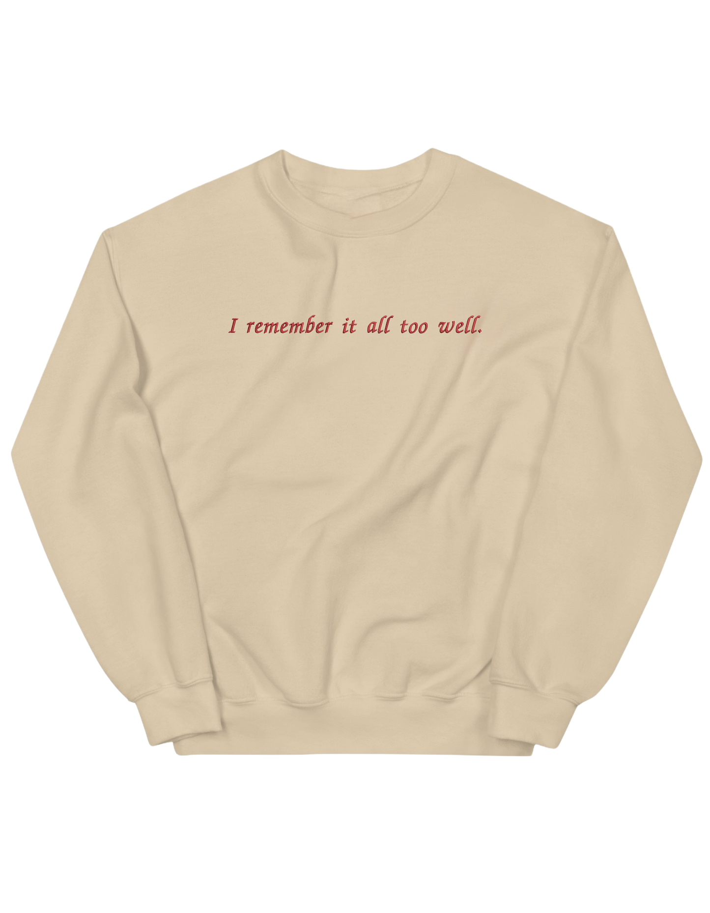 I remember it sweatshirt Taylor Swift