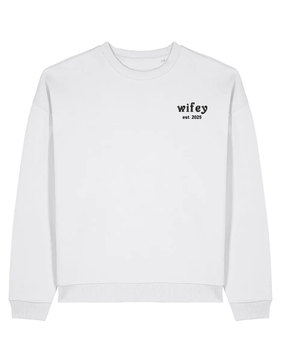 Wifey sweatshirt - Thread Muse