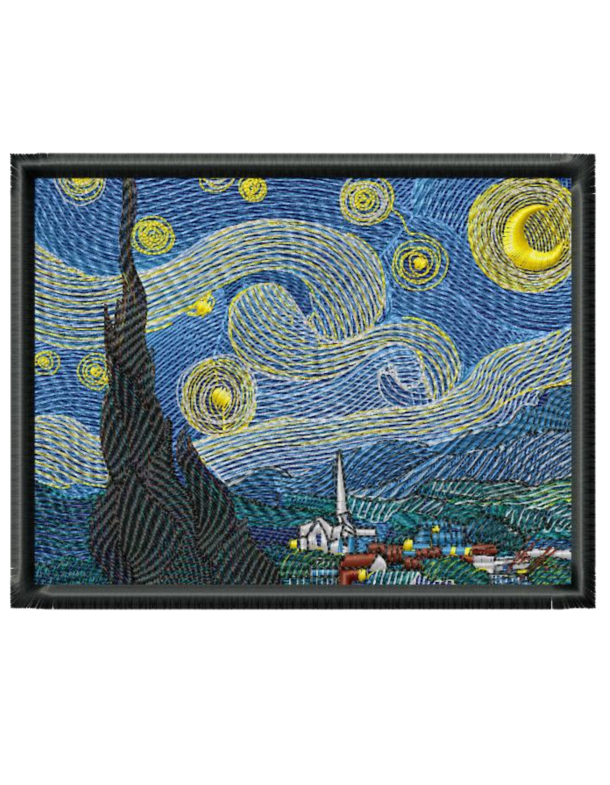 Starry night Van Gogh hoodie Picturi - Thread Muse
