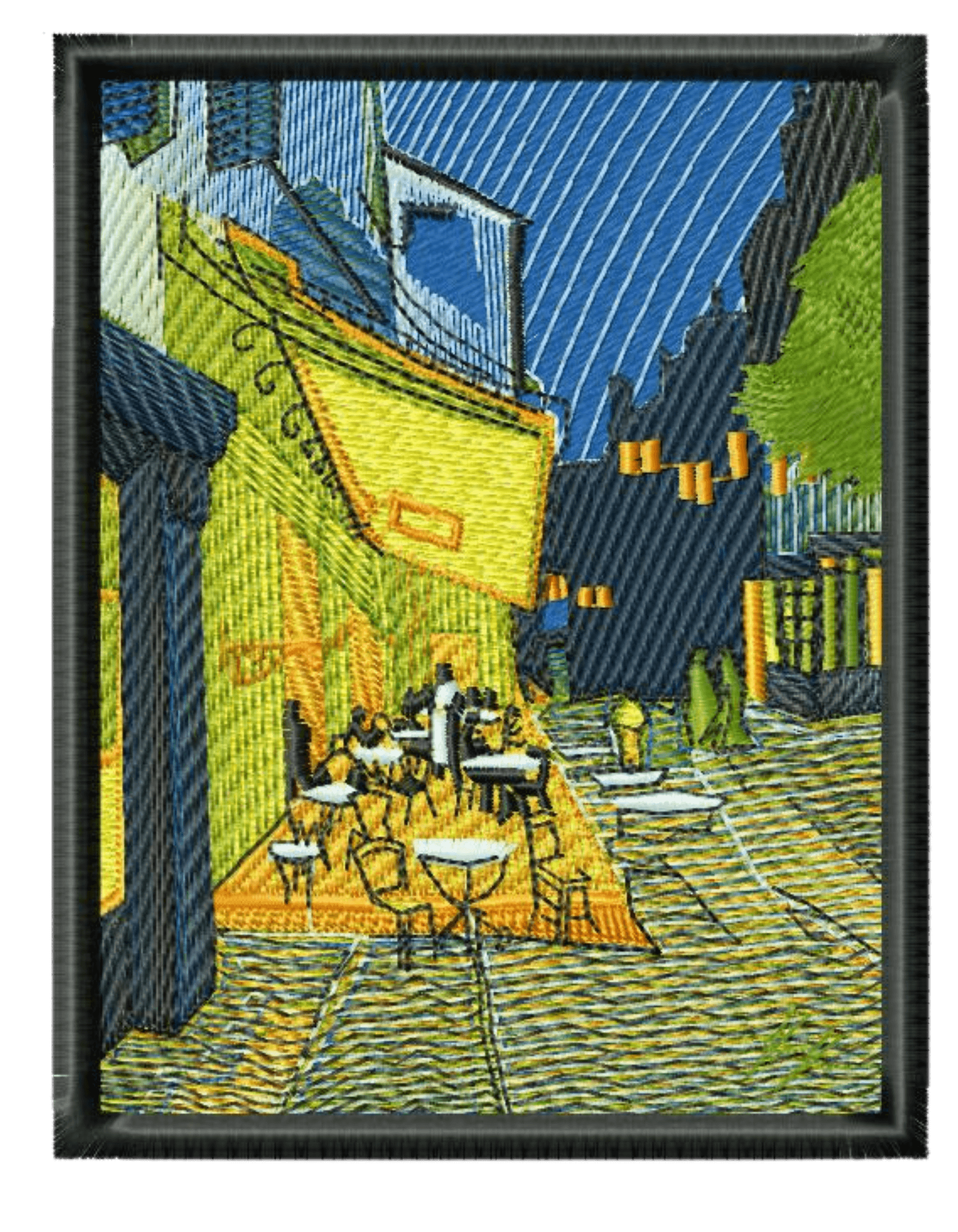 Cafe terrace at night Van Gogh hoodie Picturi - Thread Muse