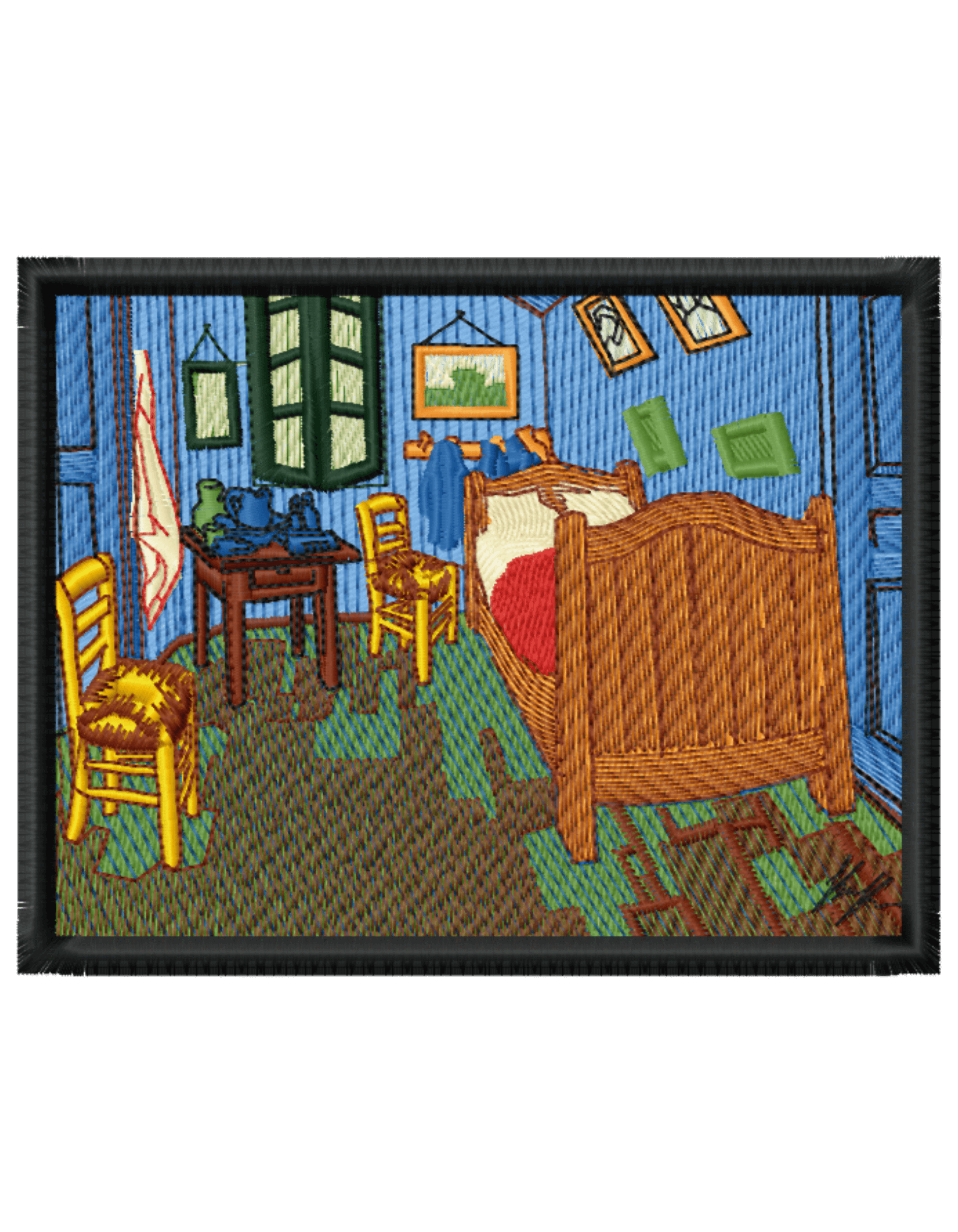 The bedroom Van Gogh hoodie Picturi - Thread Muse