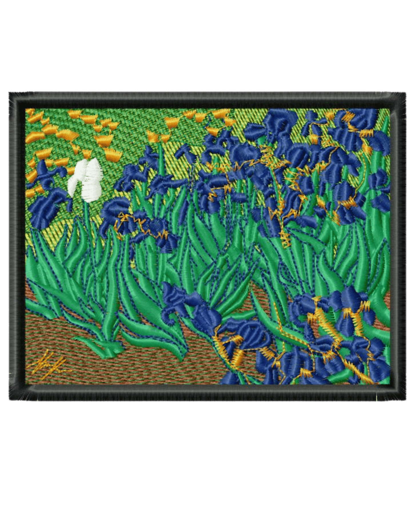 Irises Van Gogh hoodie Picturi - Thread Muse