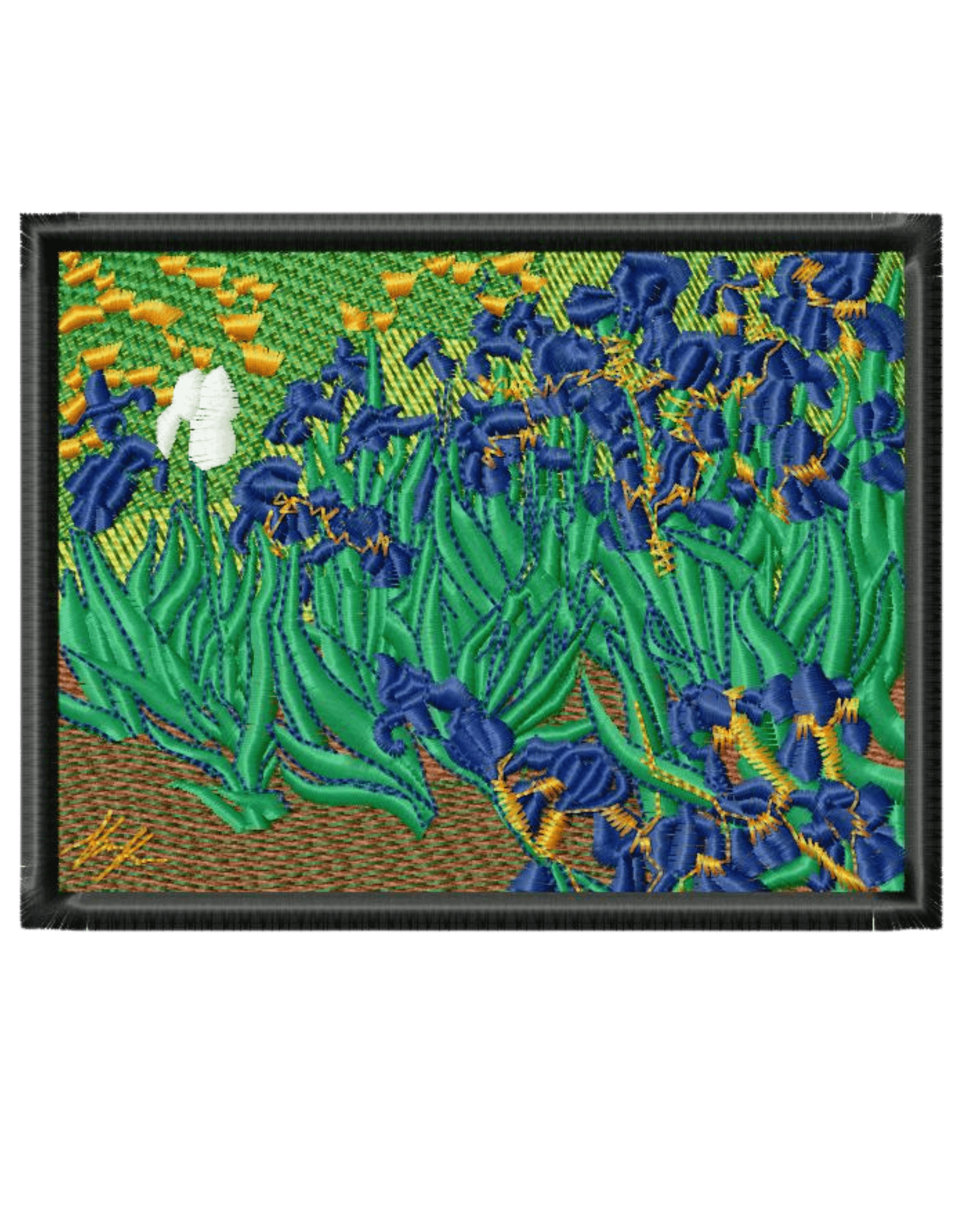 Irises Van Gogh hoodie Picturi - Thread Muse