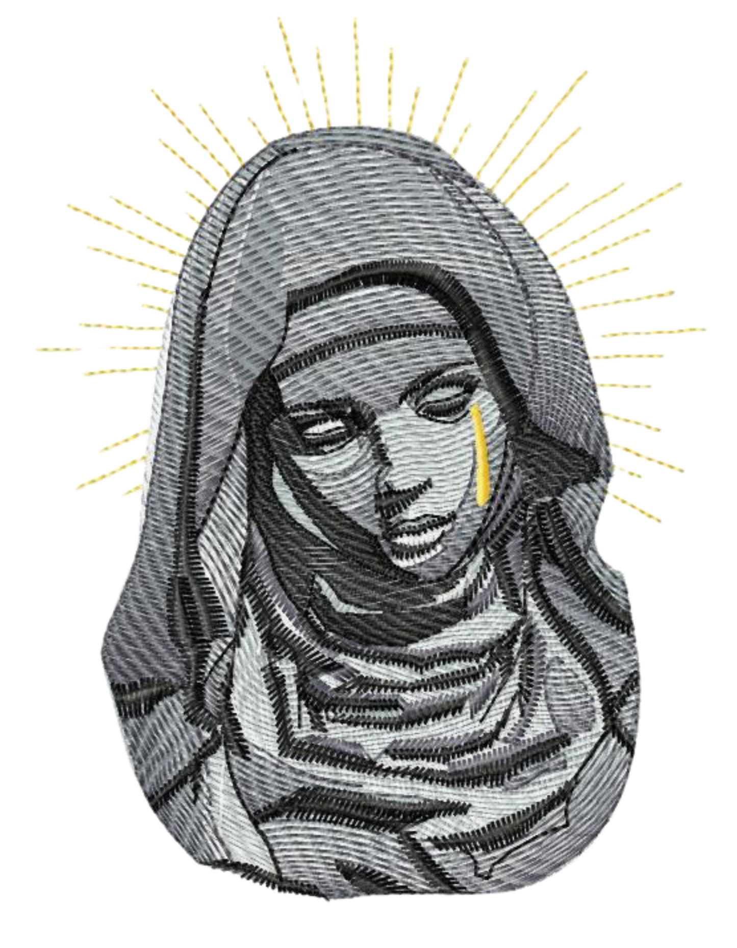 St Gertrude hoodie Sculpturi - Thread Muse