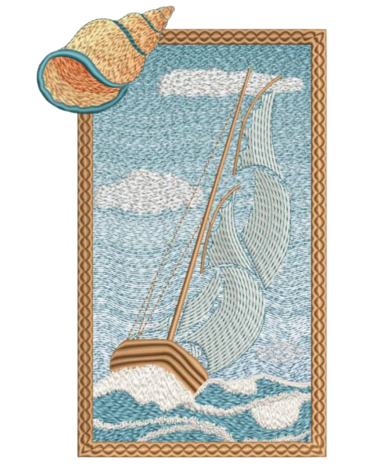 Sailing boat hoodie Picturi - Thread Muse