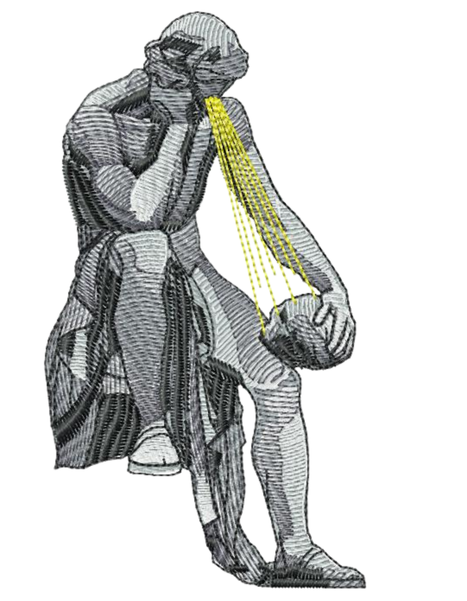 Democritus hoodie Sculpturi - Thread Muse