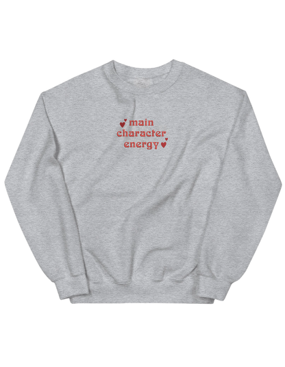 Main character sweatshirt Girly - Thread Muse