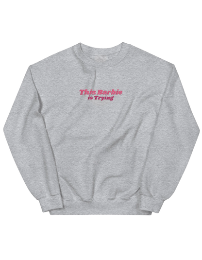This Barbie sweatshirt Girly - Thread Muse