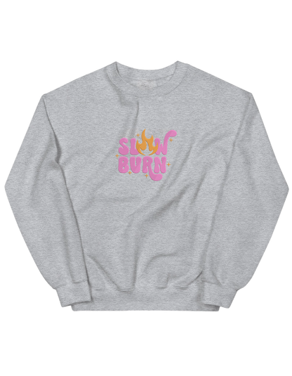 Slow burn sweatshirt bookish - Thread Muse