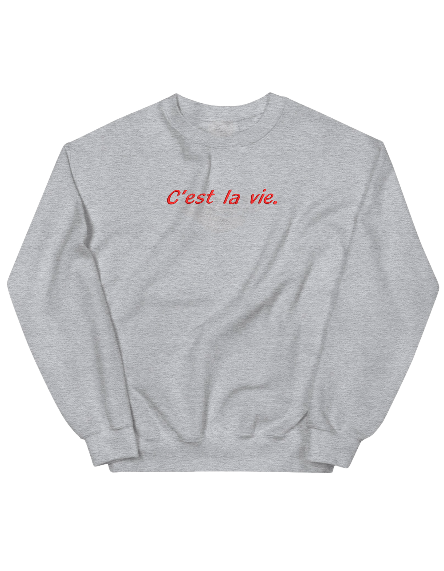 C'est la vie sweatshirt Girly - Thread Muse