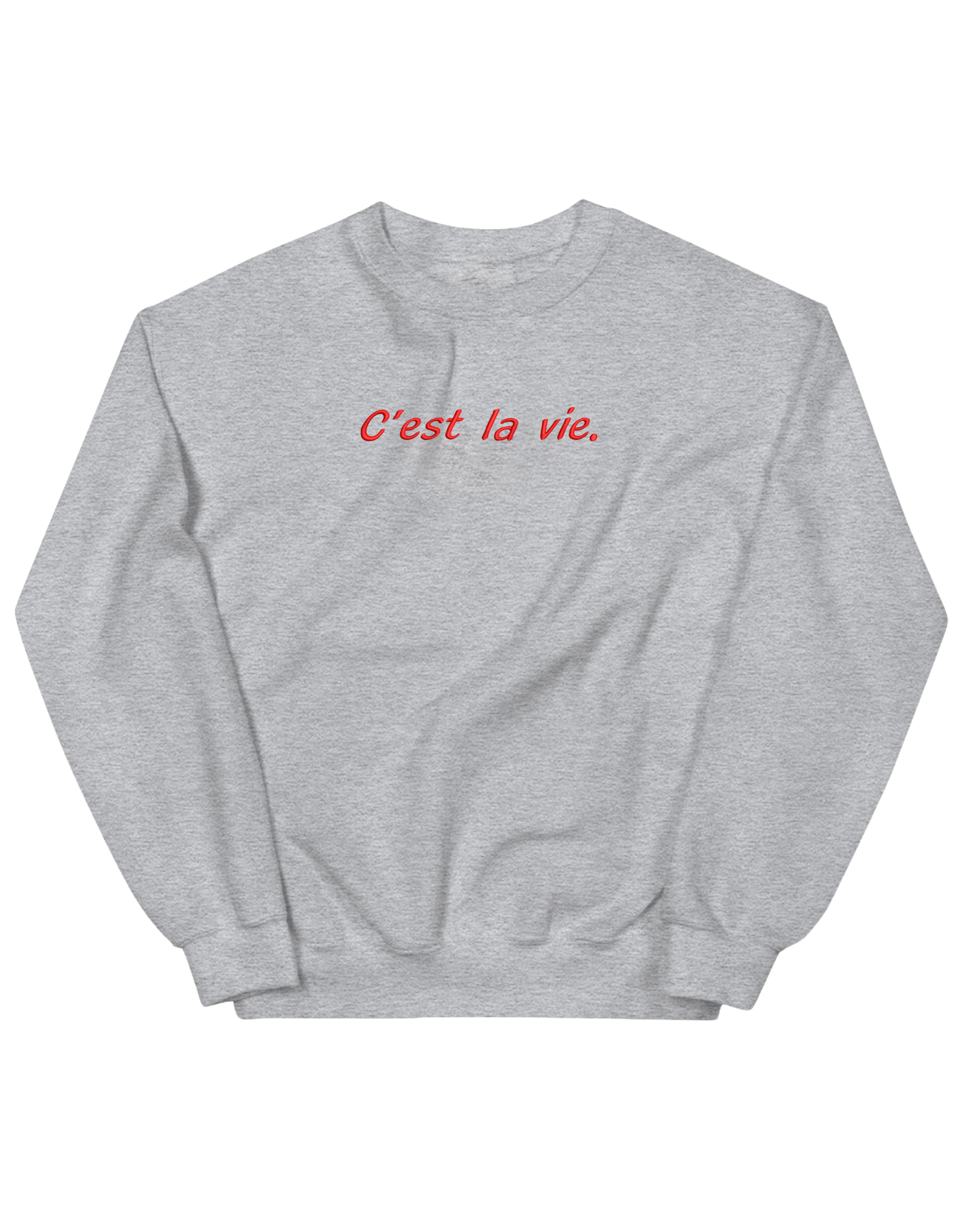 C'est la vie sweatshirt Girly - Thread Muse