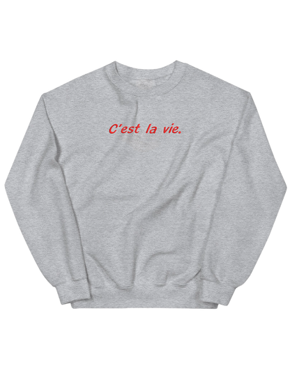 C'est la vie sweatshirt Girly - Thread Muse