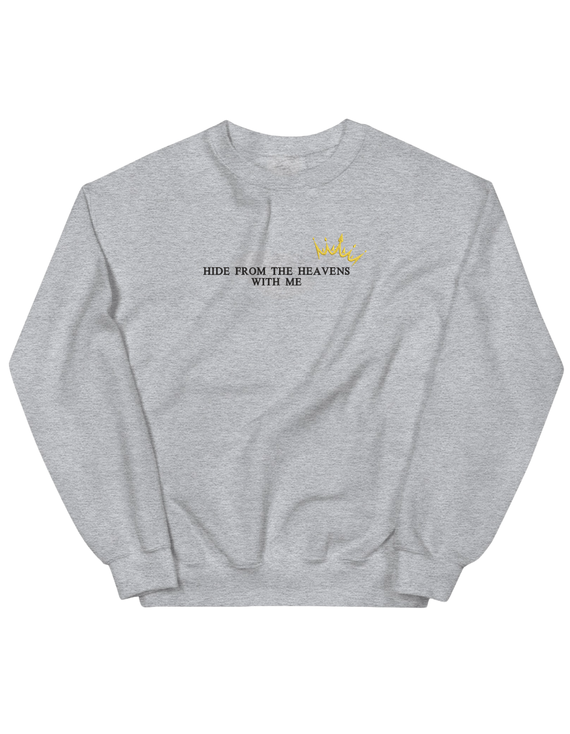 Hide from the heavens sweatshirt Bridgerton - Thread Muse