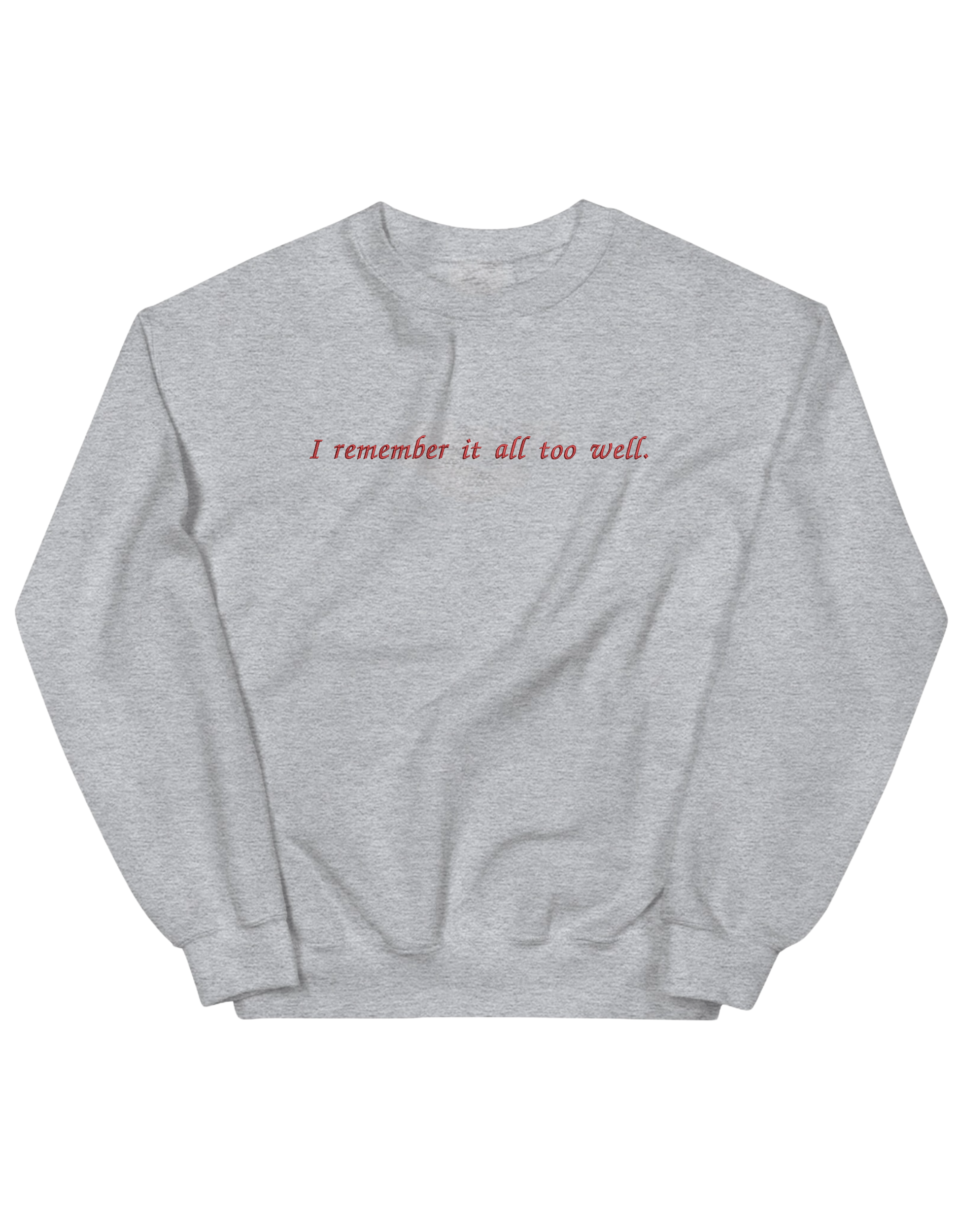 I remember it sweatshirt Taylor Swift - Thread Muse