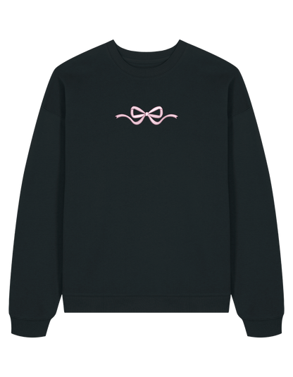 Bow sweatshirt Girly
