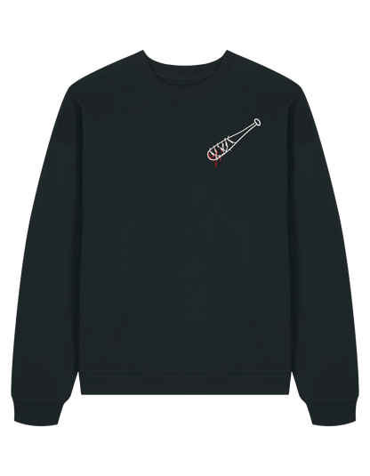 Bloody bat sweatshirt The Walking Dead