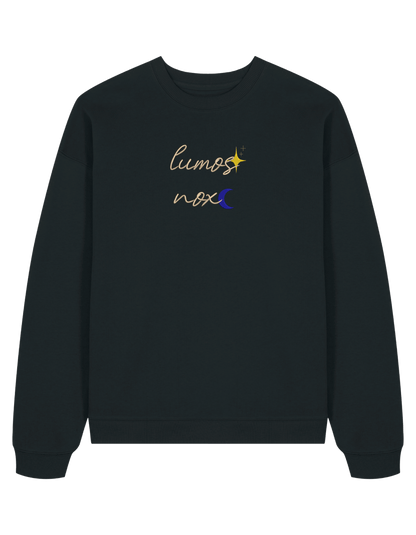 Lumos nox sweatshirt Harry Potter
