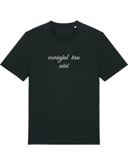Tricou personalizat font cursiv - Thread Muse