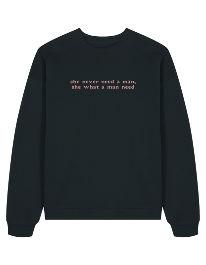 A man need sweatshirt The Weeknd