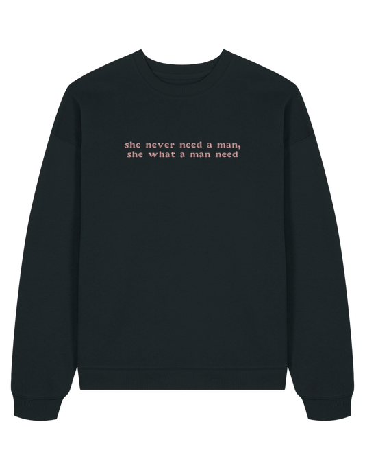 A man need sweatshirt The Weeknd