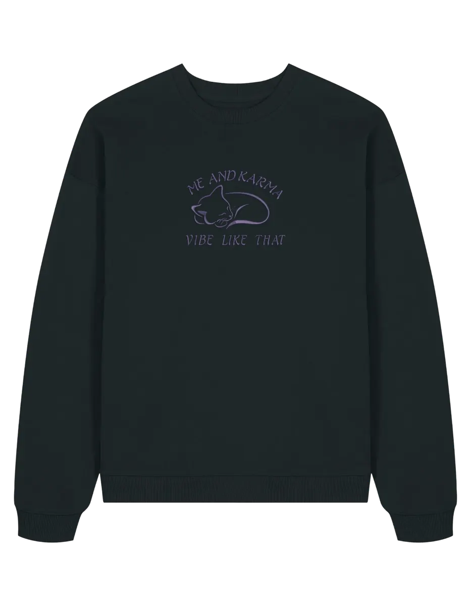 Karma vibe sweatshirt Taylor Swift - Thread Muse