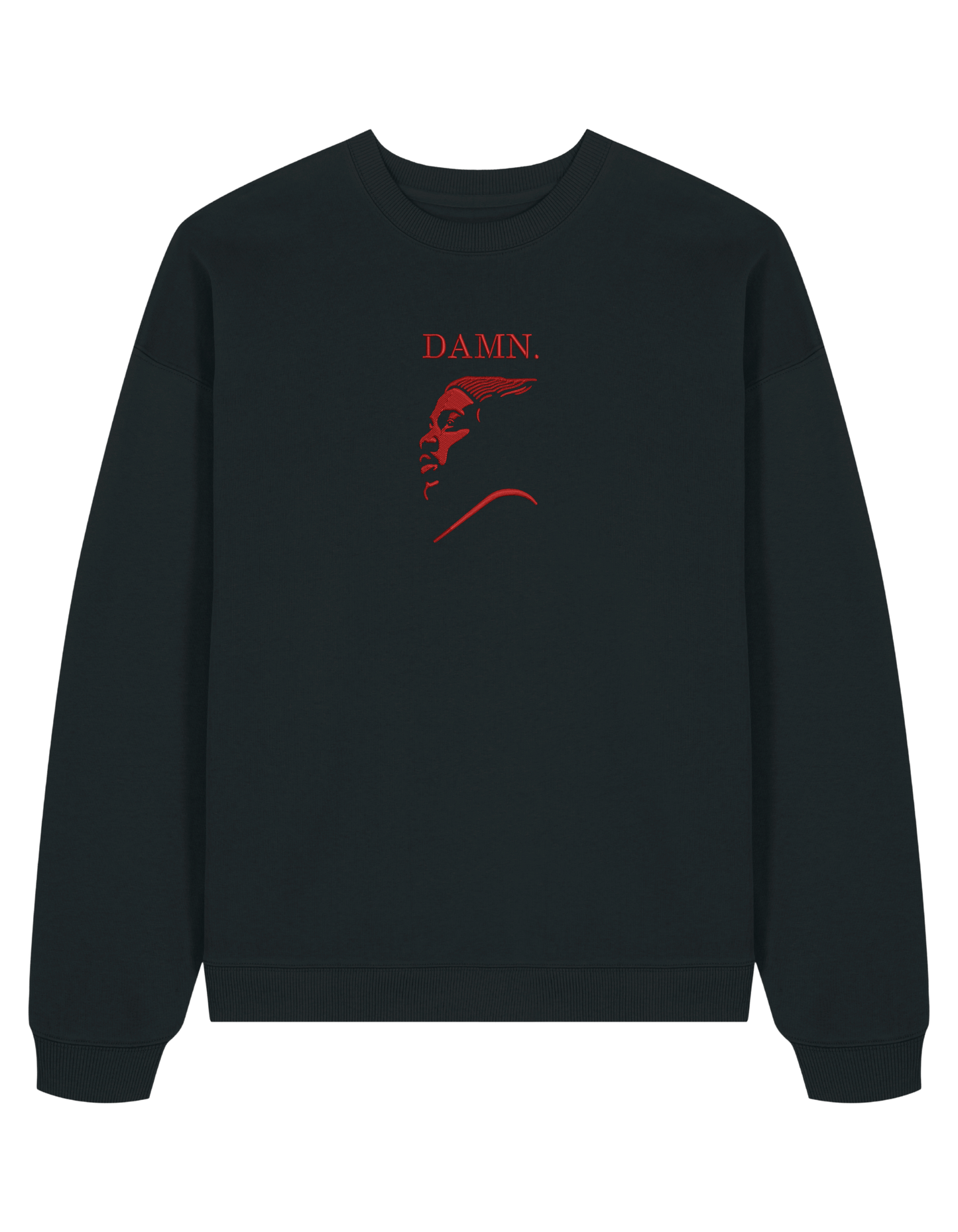 Damn portrait sweatshirt Kendrick Lamar