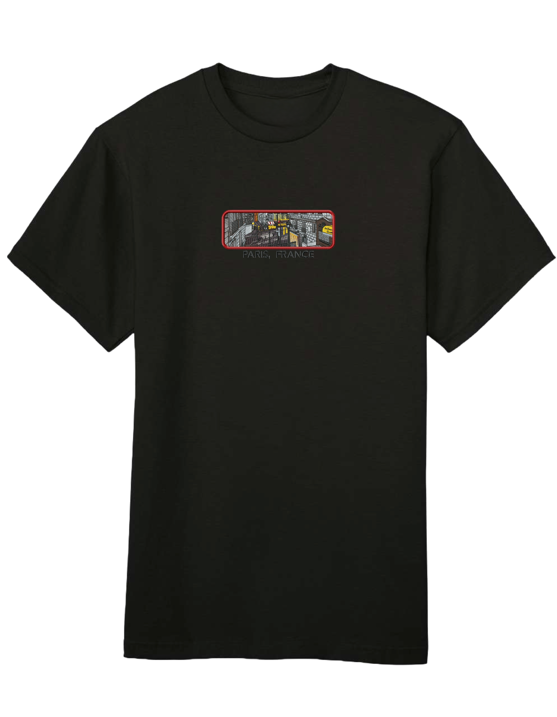 Paris France tricou Picturi - Thread Muse