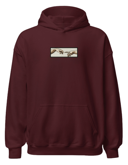 Creation of Adam hands hoodie Picturi - Thread Muse
