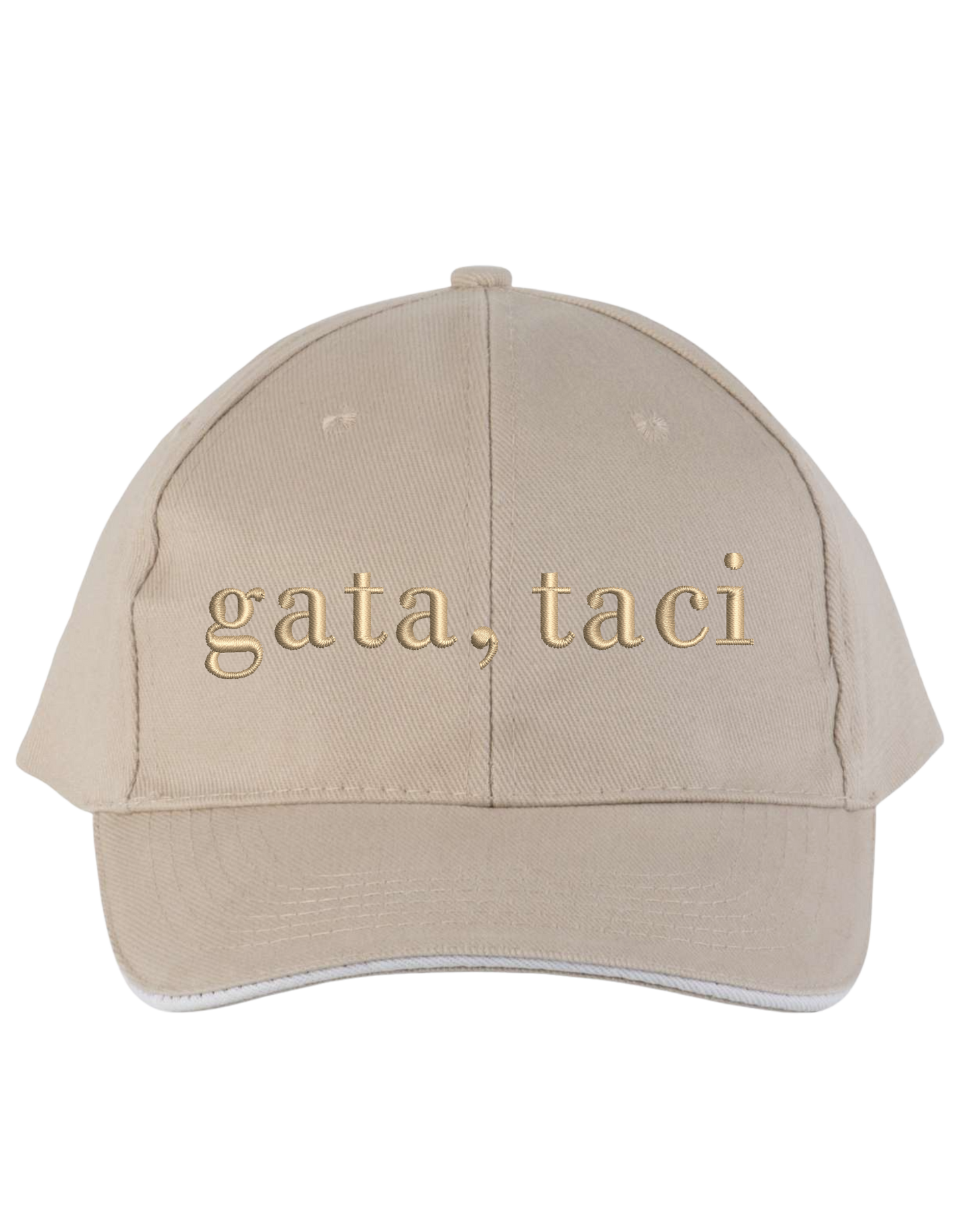 Sapca unisex Gata, taci brodata - Thread Muse