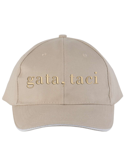 Sapca unisex Gata, taci brodata - Thread Muse