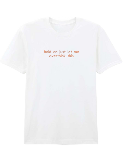 Overthink tricou mesaje - Thread Muse