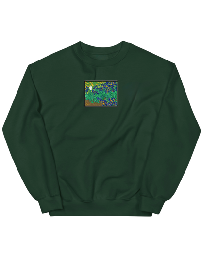 Irises Van Gogh sweatshirt Picturi - Thread Muse