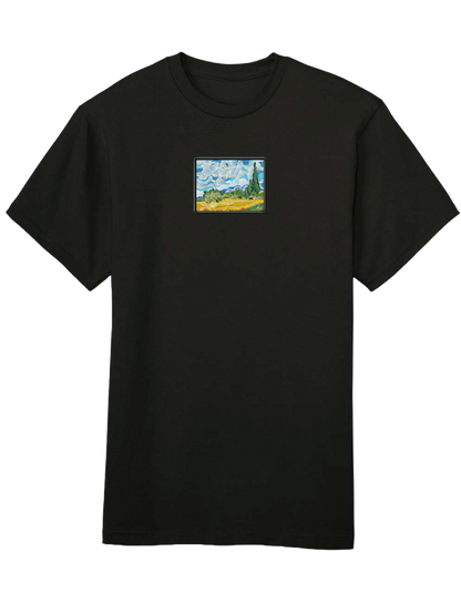 Wheat field with cypresses Van Gogh tricou Picturi - Thread Muse