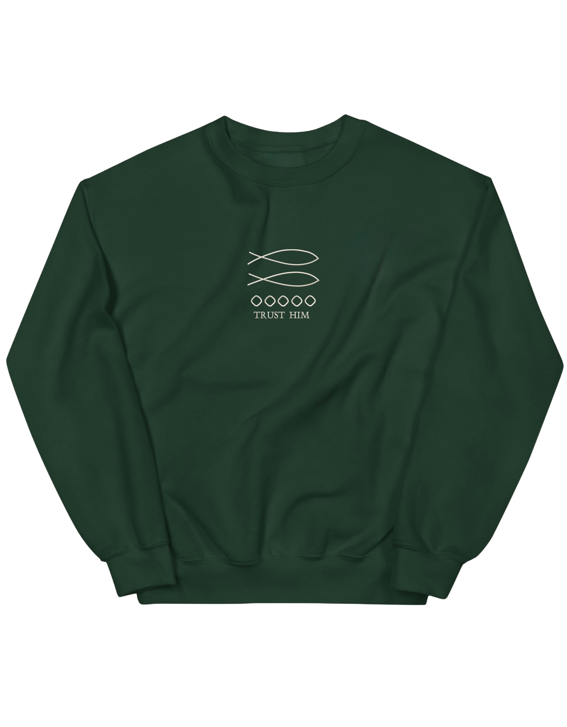 Trust him sweatshirt - Thread Muse