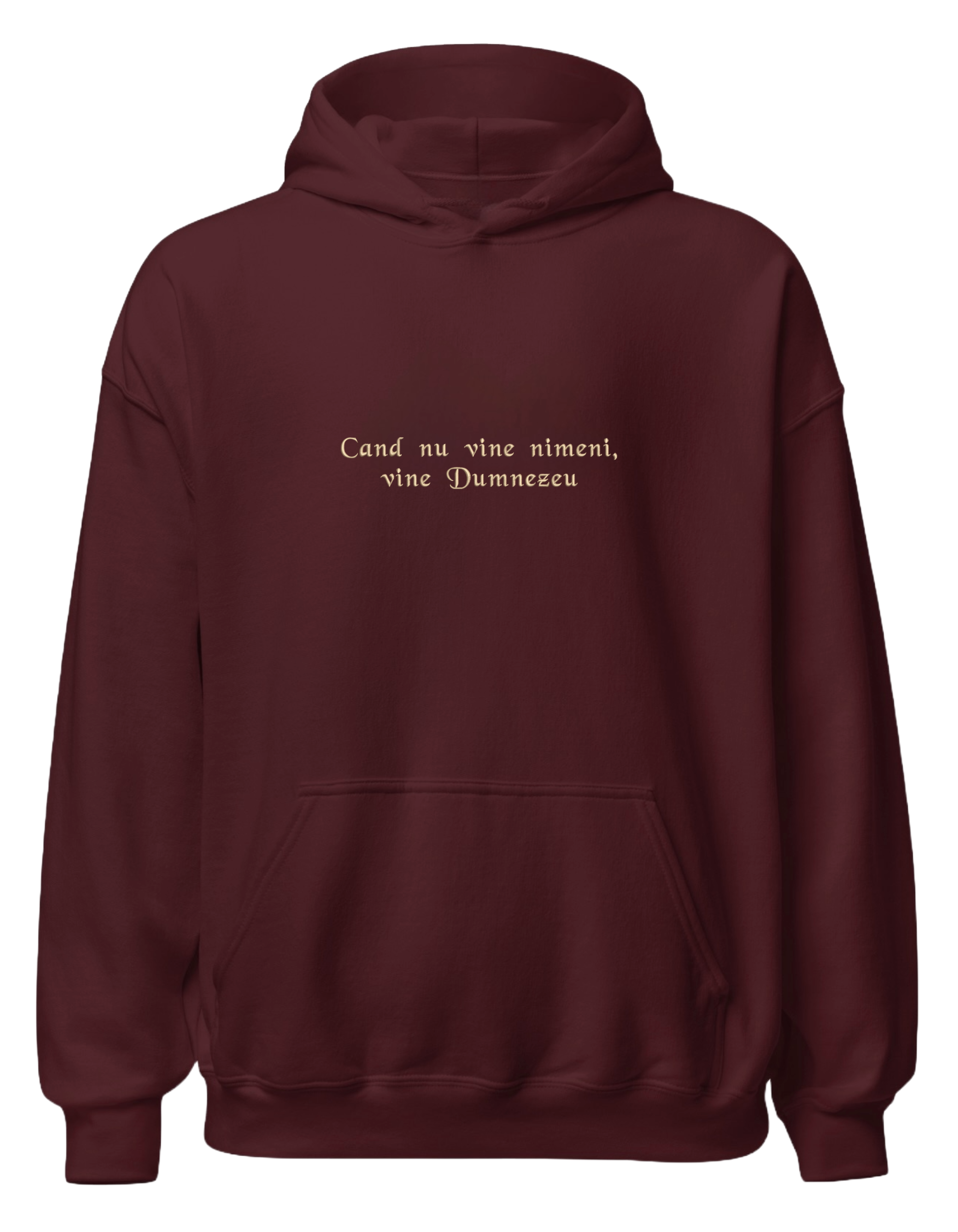 Dumnezeu hoodie - Thread Muse