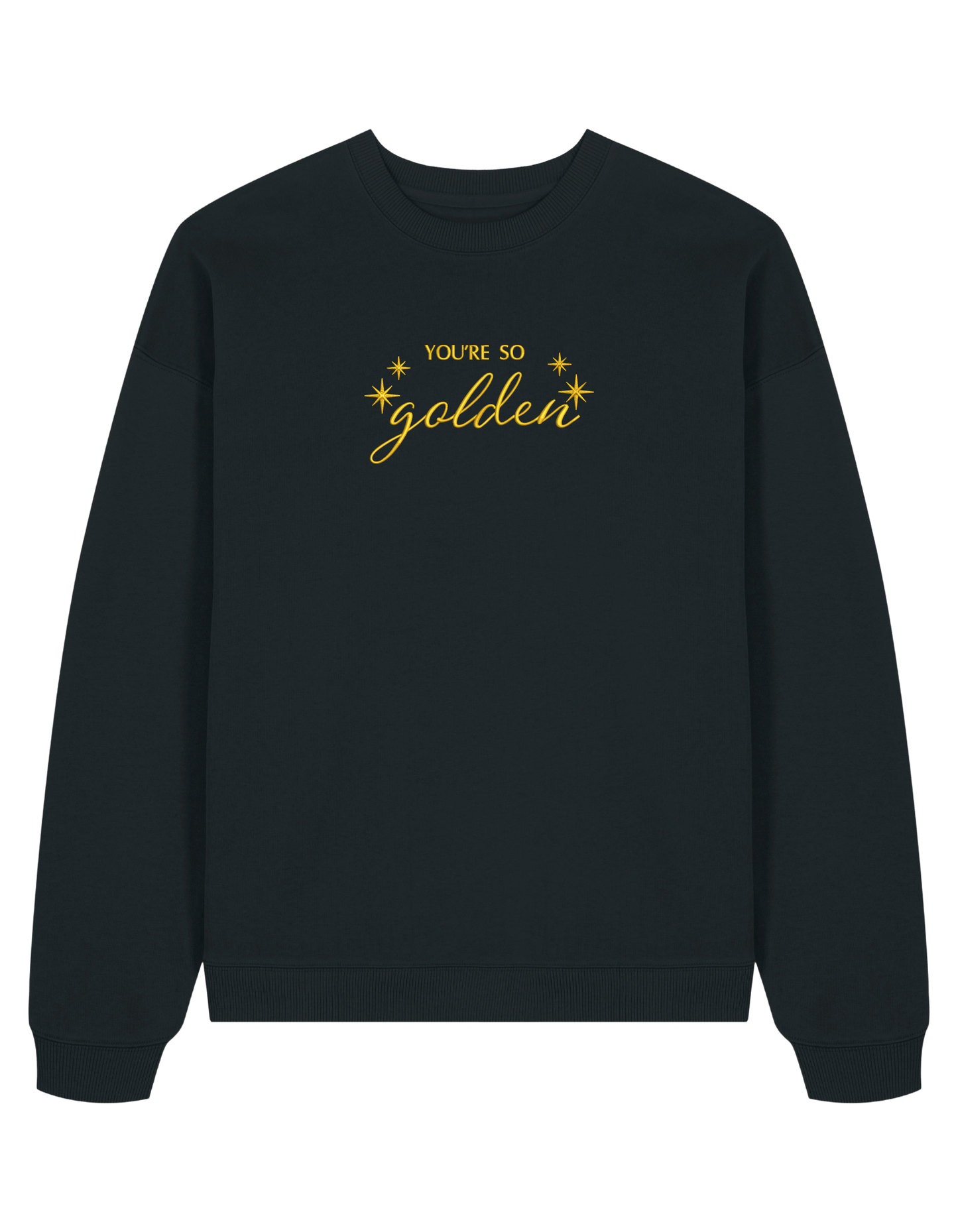 Golden sweatshirt Harry Styles