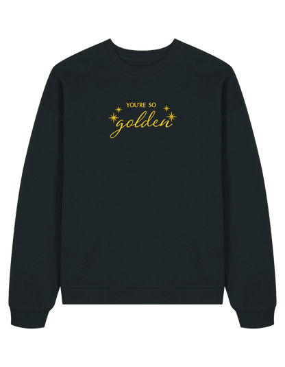 Golden sweatshirt Harry Styles