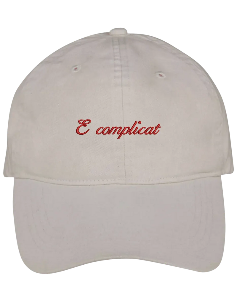 E complicat sapca brodata - Thread Muse