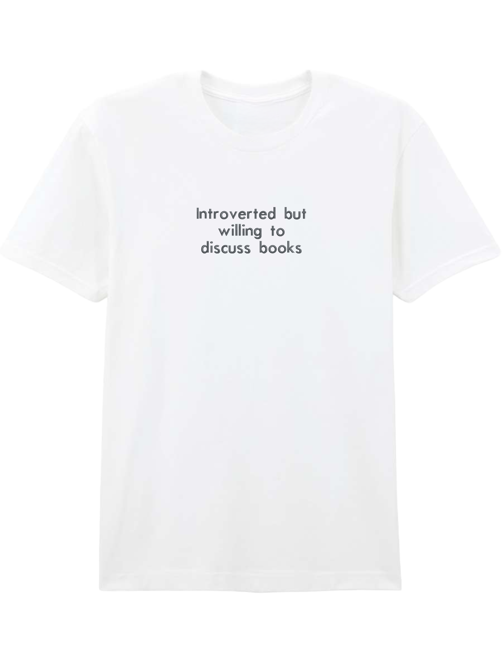 Introverted tricou bookish - Thread Muse