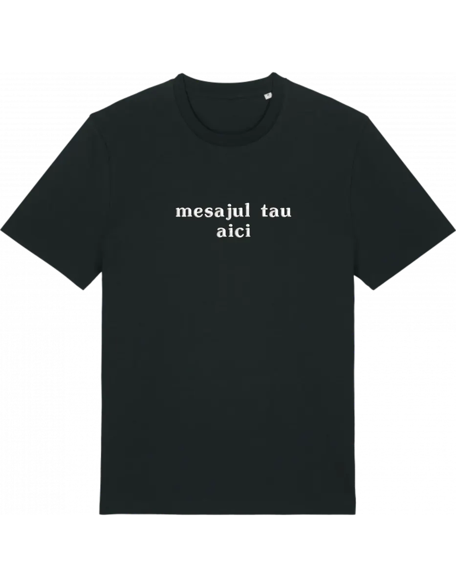 Tricou personalizat font basic - Thread Muse
