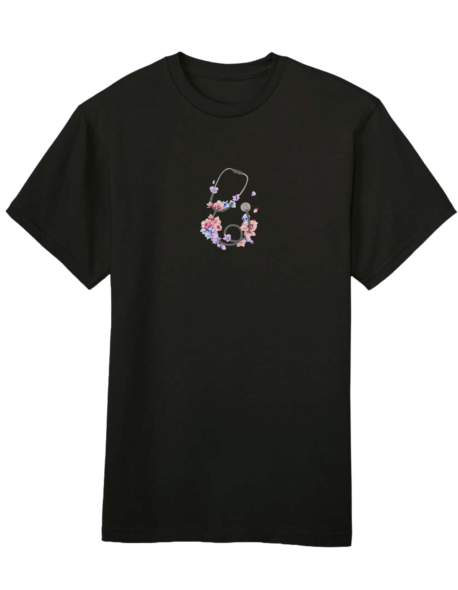 Stetoscop floral tricou - Thread Muse