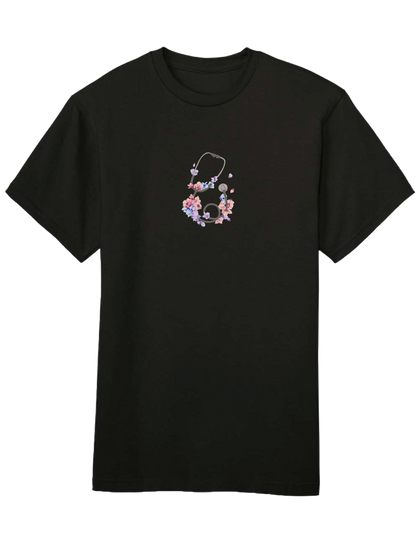 Stetoscop floral tricou - Thread Muse