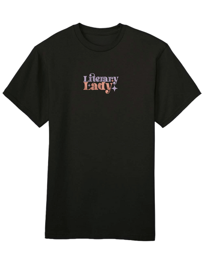 Lady tricou bookish - Thread Muse